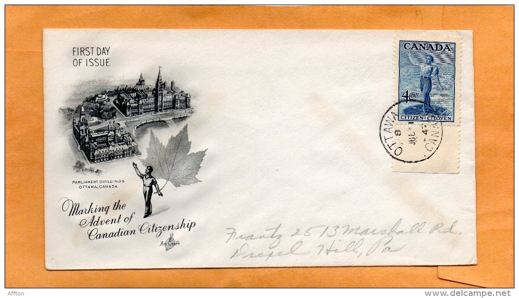 Canada 1947 FDC - ....-1951