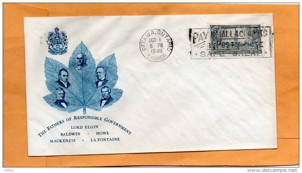 Canada 1948 FDC - ....-1951