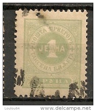 Timbres - Montenegro - 1907 - 20 P. - Montenegro