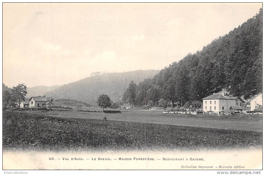 Le Val D'Ajol    88    Le Breuil  Maison Forestière - Andere & Zonder Classificatie