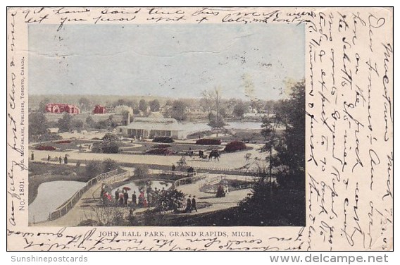John Ball Park Grand Rapids Michigan 1905 - Grand Rapids