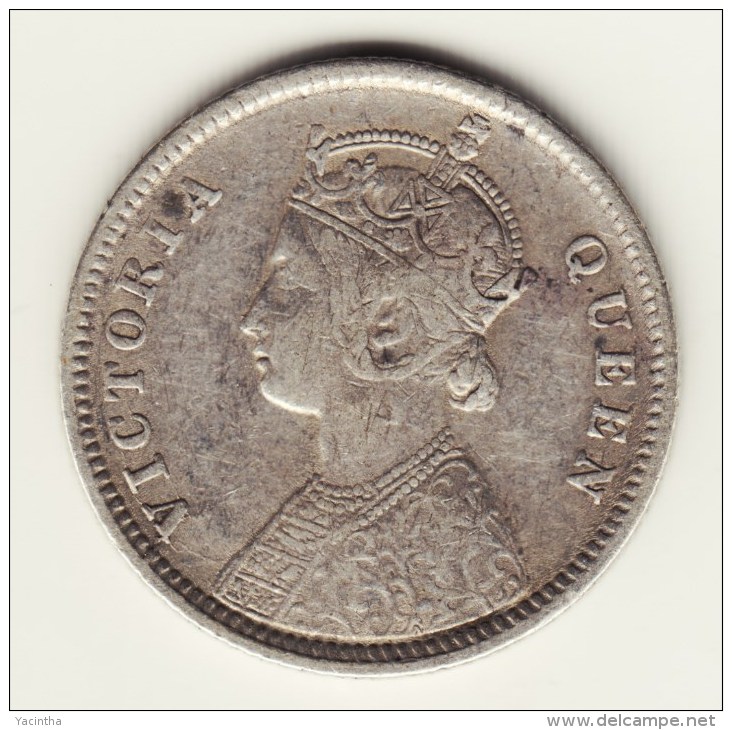 @Y@   British India 1/4 Rupee Victoria 1862 C ( 2782) - India