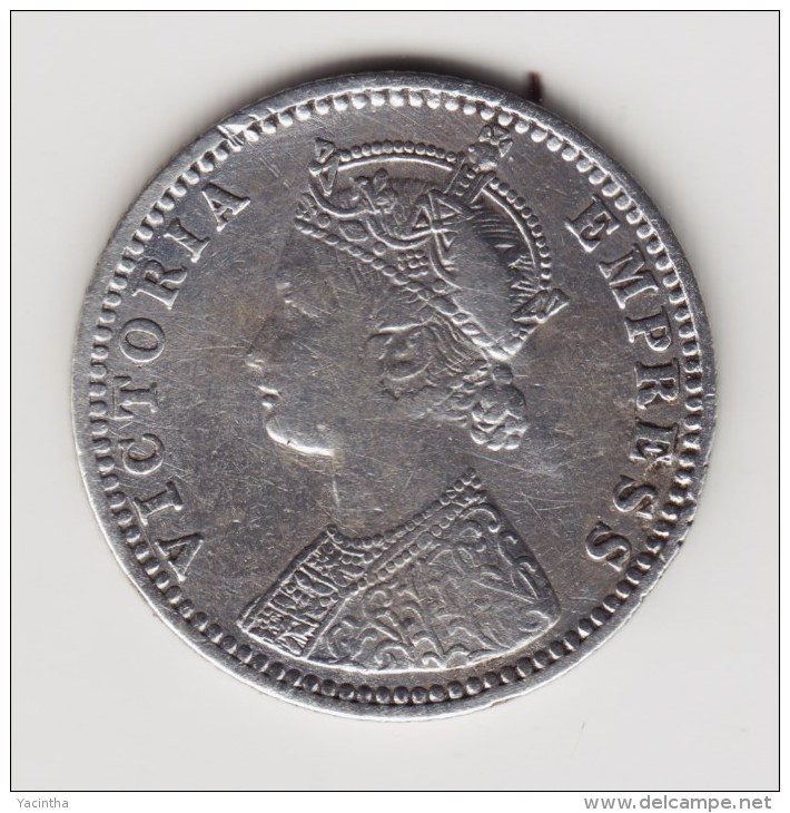 @Y@  British India 1/4 Rupee Victoria 1894 B ( 2779) - Inde