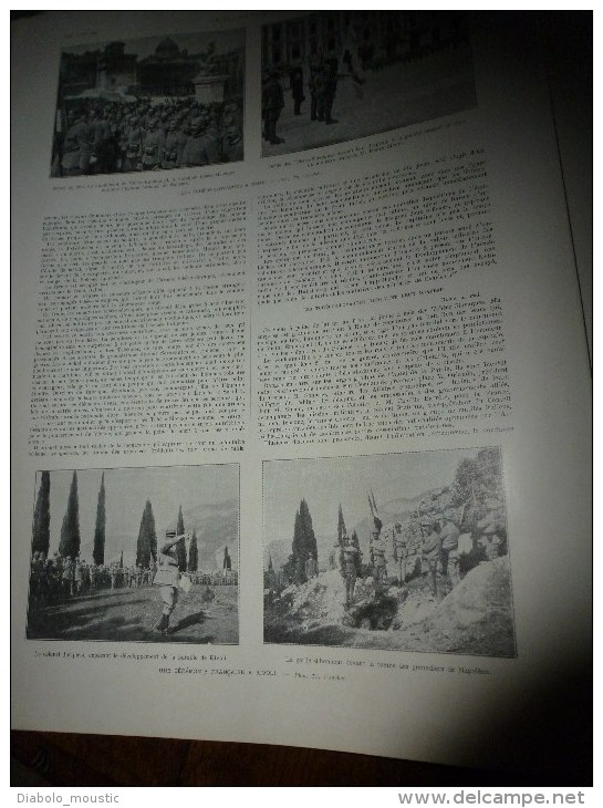 1918 Les F.M.;Cantigny;Bataille de l'AVRE;Canon de 400;Paris bombardé par Grosse Bertha;Chalutier/sous-marin;Nos ALPINS