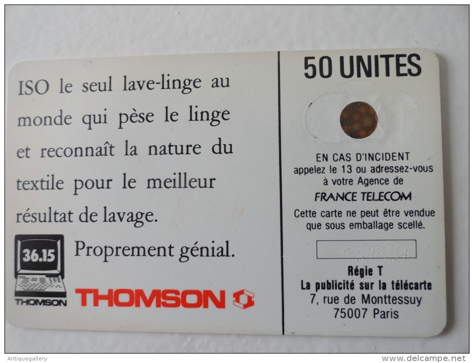 RARE : DEPORT DE PUCE  ET COURONNE AU DOS ETC. SUR ISO THOMSON SC4on 50U - Variëteiten