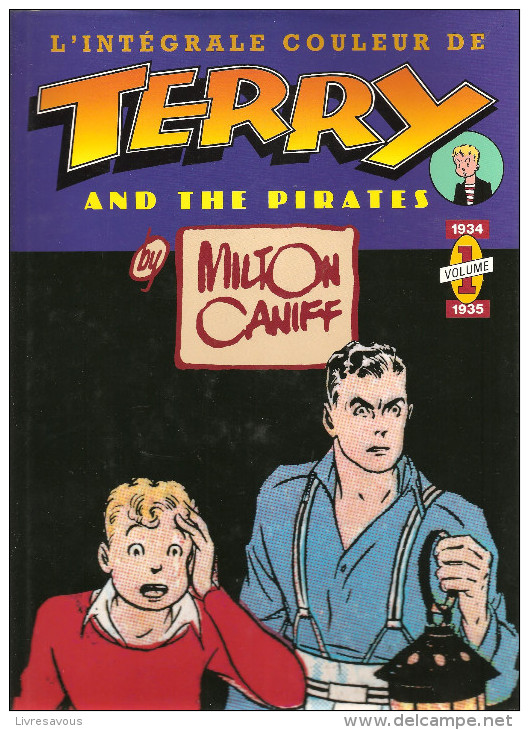 L´Intégrale Couleur De TERRY Et Les Pitates Par Milton Caniff 1935-1936 Volume N°2 De 1991 Diffusion Glenaet - Terry Et Les Pirates