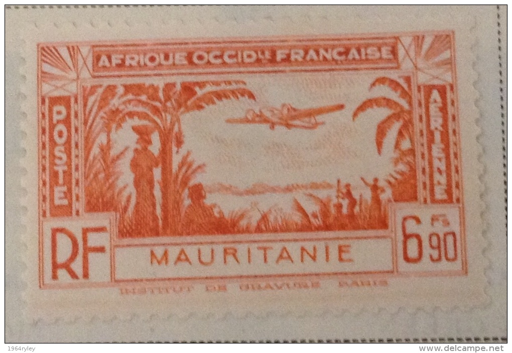 Mauritania MH* 1940 Yv PA1/5 - Autres & Non Classés