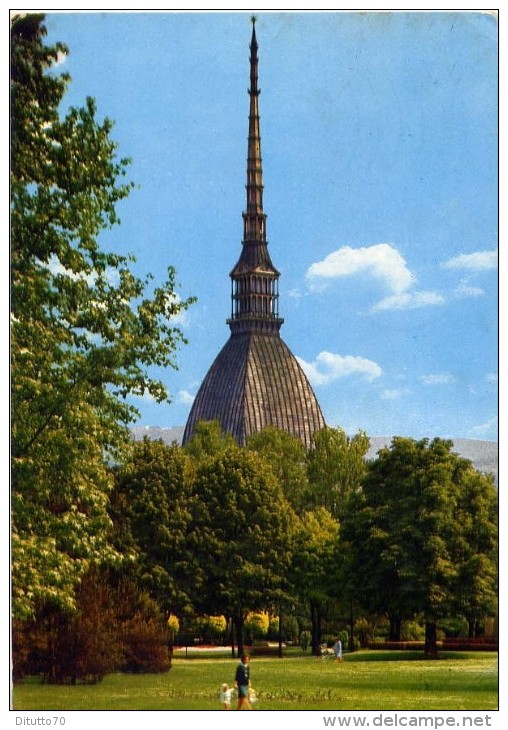 Torino - Giardini Reali - Mole Antonelliana - 090-4236 -00 - Formato Grande Viaggiata Mancante Di Affrancatura - R - Mole Antonelliana