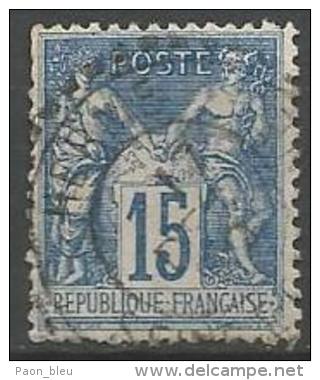 France - Type Sage - N°101 - Obl. Cachet à Date HERNE Seine Et Marne - 1876-1898 Sage (Tipo II)