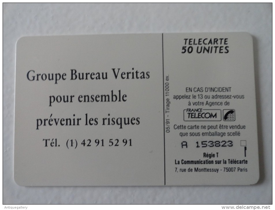 RARE : LA PUCE DE BUREAU VERITAS 50U - Variétés