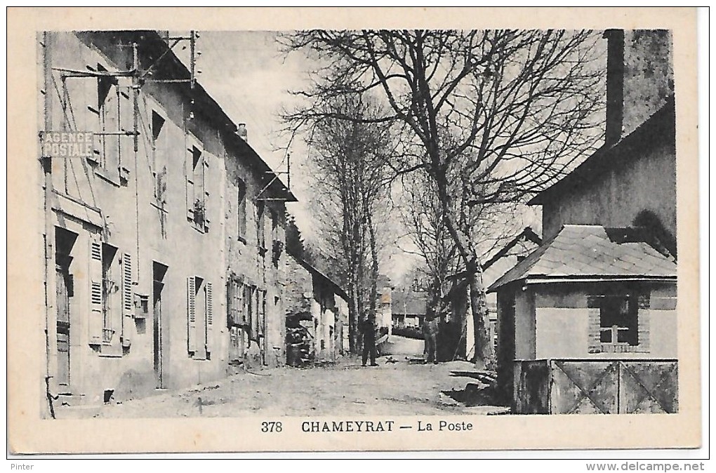 CHAMEYRAT - La Poste - Other & Unclassified