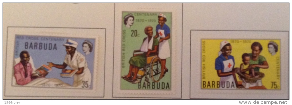 Barbuda MnH **1970 Yv 88/90 - Barbuda (...-1981)