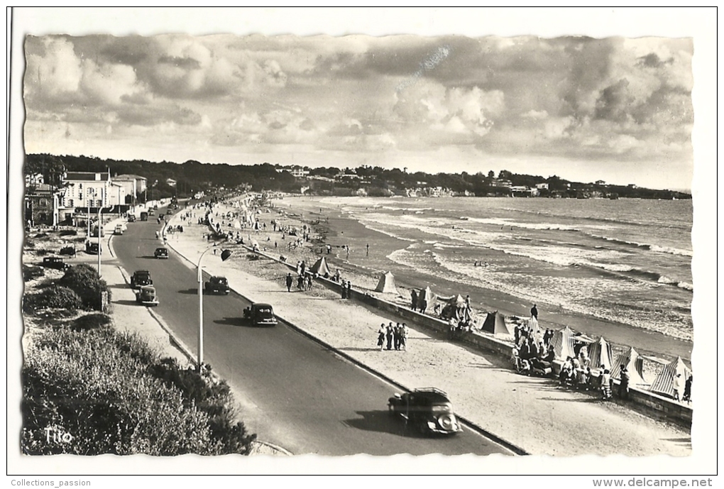 Cp, 17, Saint-Georges De Didonne, La Plage De Vallières, écrite - Saint-Georges-de-Didonne