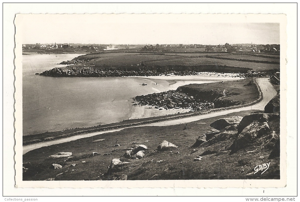 Cp, 29, Kersaint, Grèves Des Bateaux Et De Trémazan, Voyagée - Kersaint-Plabennec