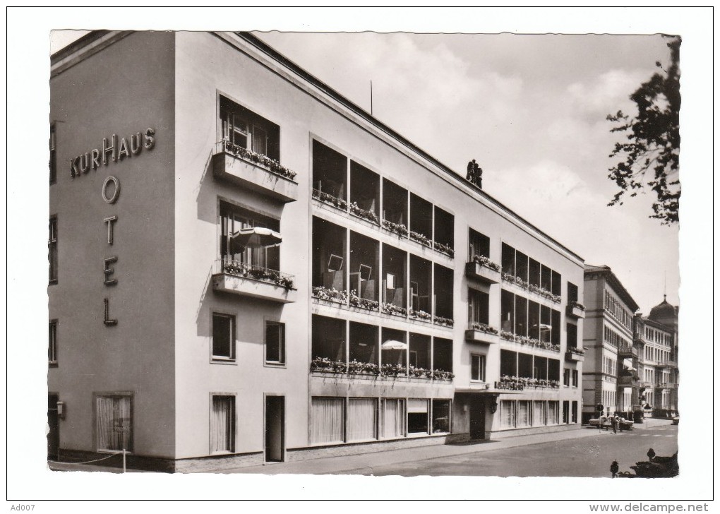 BAD KISSINGEN (Allemagne - Bavière) - CPSM  - KURHAUS HOTEL - 1961 - Bad Kissingen