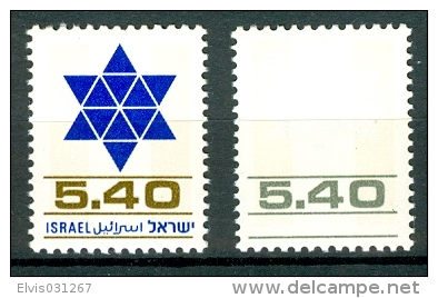 Israel - 1978, Michel/Philex No. : 760, Bale SB.7.ed, ERROR  - MNH - *** - Full Tab - Non Dentelés, épreuves & Variétés