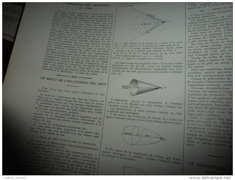 1918 Abbaye Longpont;Croquis Flameng (Lancier Hindou,Tilloloy);Avion géant all;Expo engins-guerre;Pom-de-T en hauteur