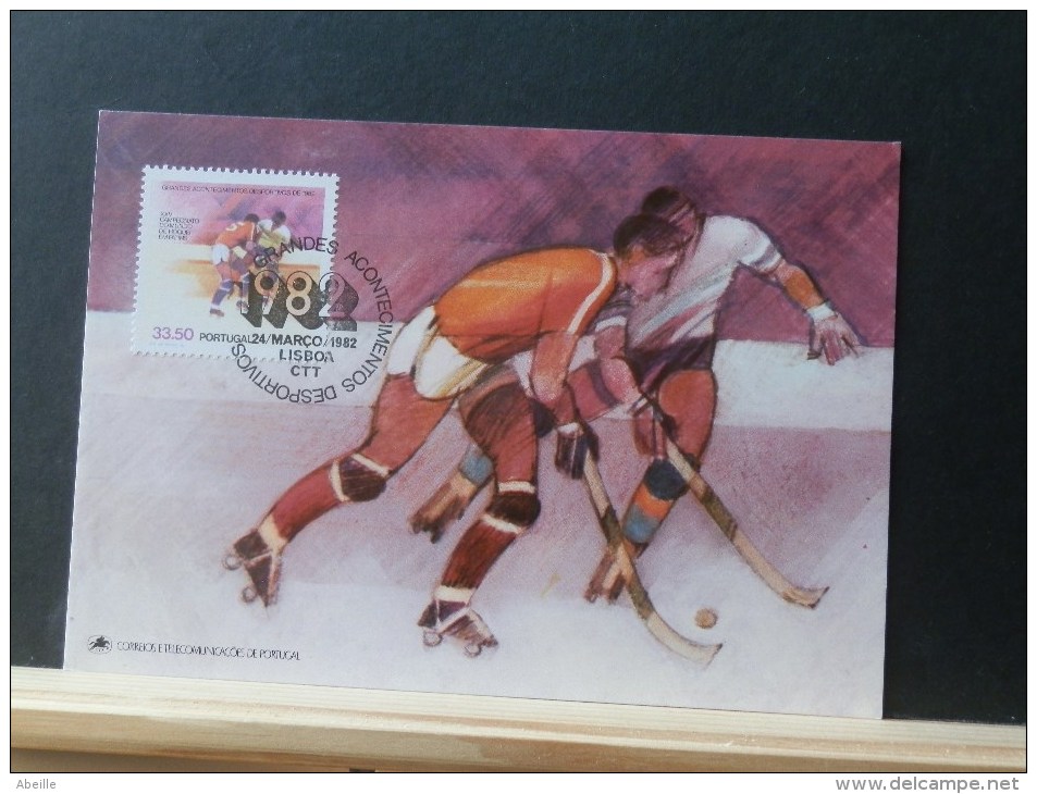 46/728  MAXI CARTE  PORTUGAL - Hockey (su Erba)