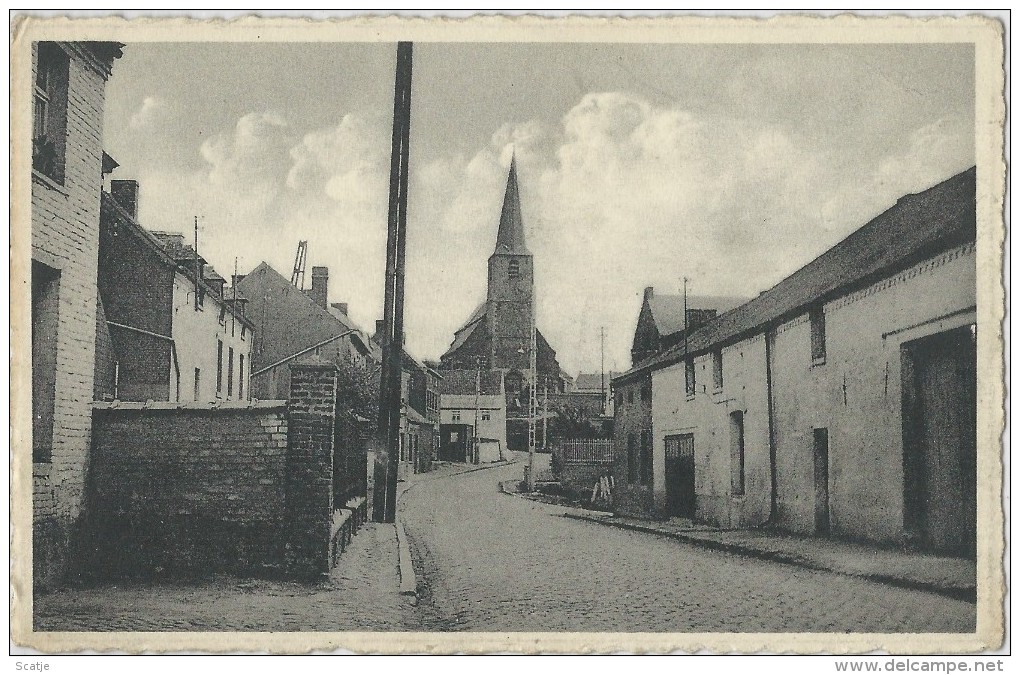 Quévy-le-Petit.  -   Rue De Frameries. - Quévy