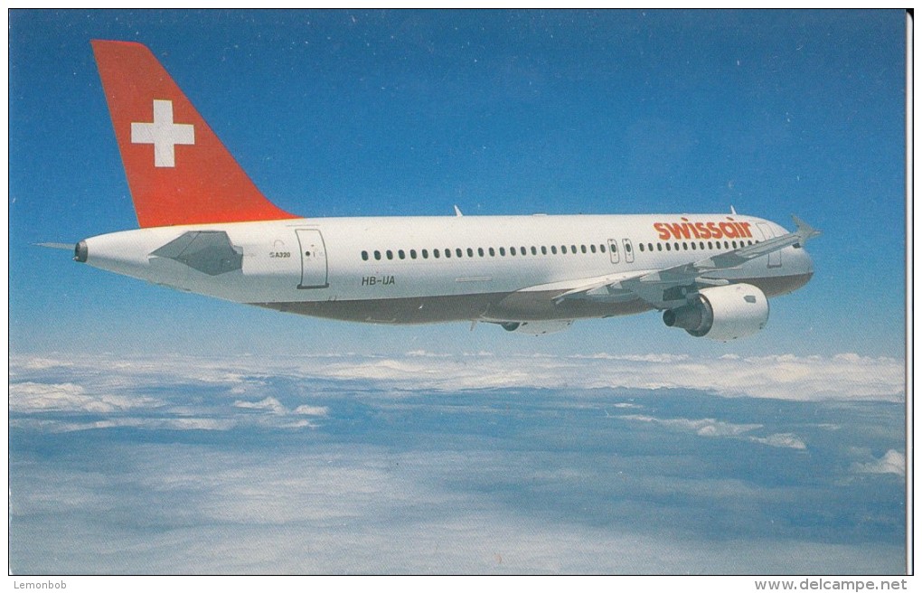 Swissair, Airbus A320, Unused Postcard [14888] - 1946-....: Moderne