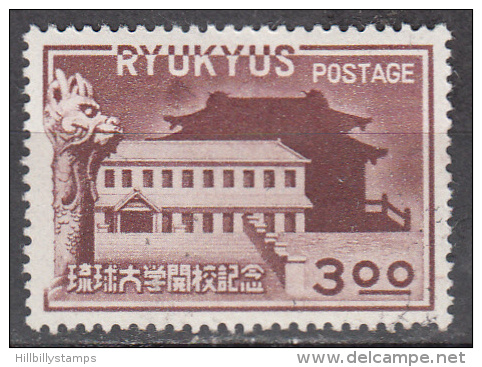 Ryukyu Isl.   Scott No   14   Unused Hinged     Year 1951 - Other & Unclassified