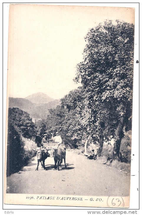 Paysage D'Auvergne ATTELAGE Neuve TTB - Equipaggiamenti