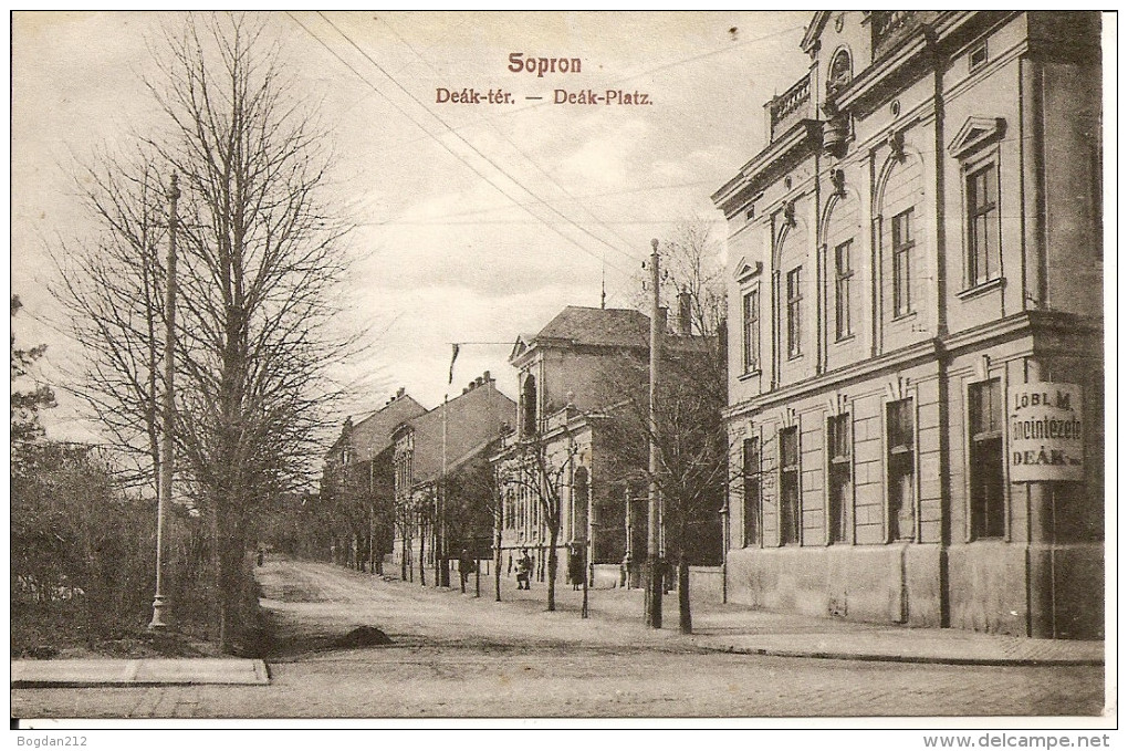 1905/1915 - SOPRON, Gute Zustand, 2 Scans - Hongrie
