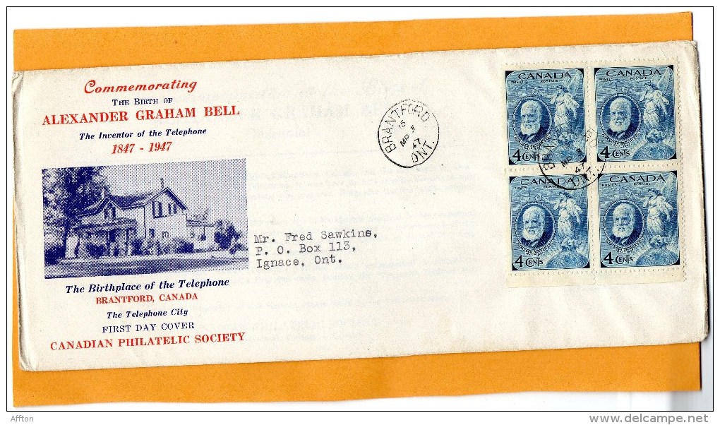 Canada 1947 FDC - ....-1951