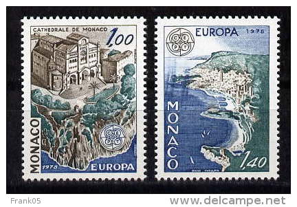 Monaco 1978 Satz/set EUROPA ** - 1978