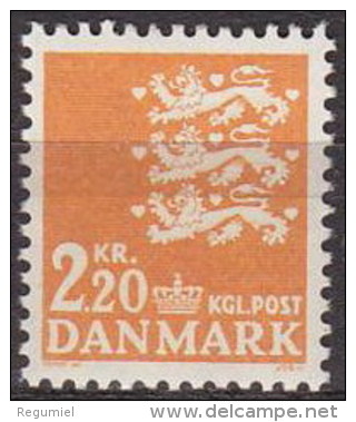 Dinamarca 0468 ** Foto Estandar. 1967 - Ongebruikt