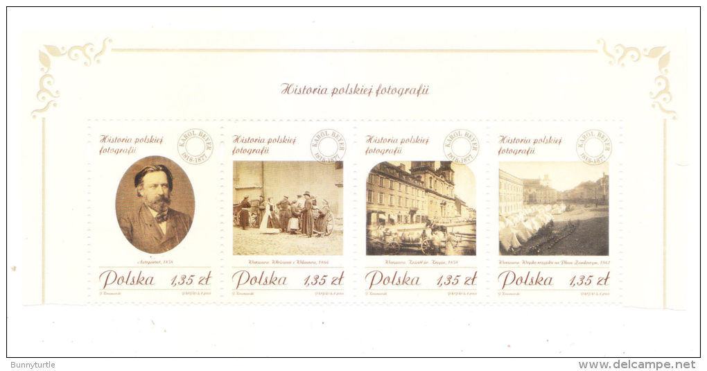 Poland 2008 Photography By Karol Beyer Strip MNH - Neufs