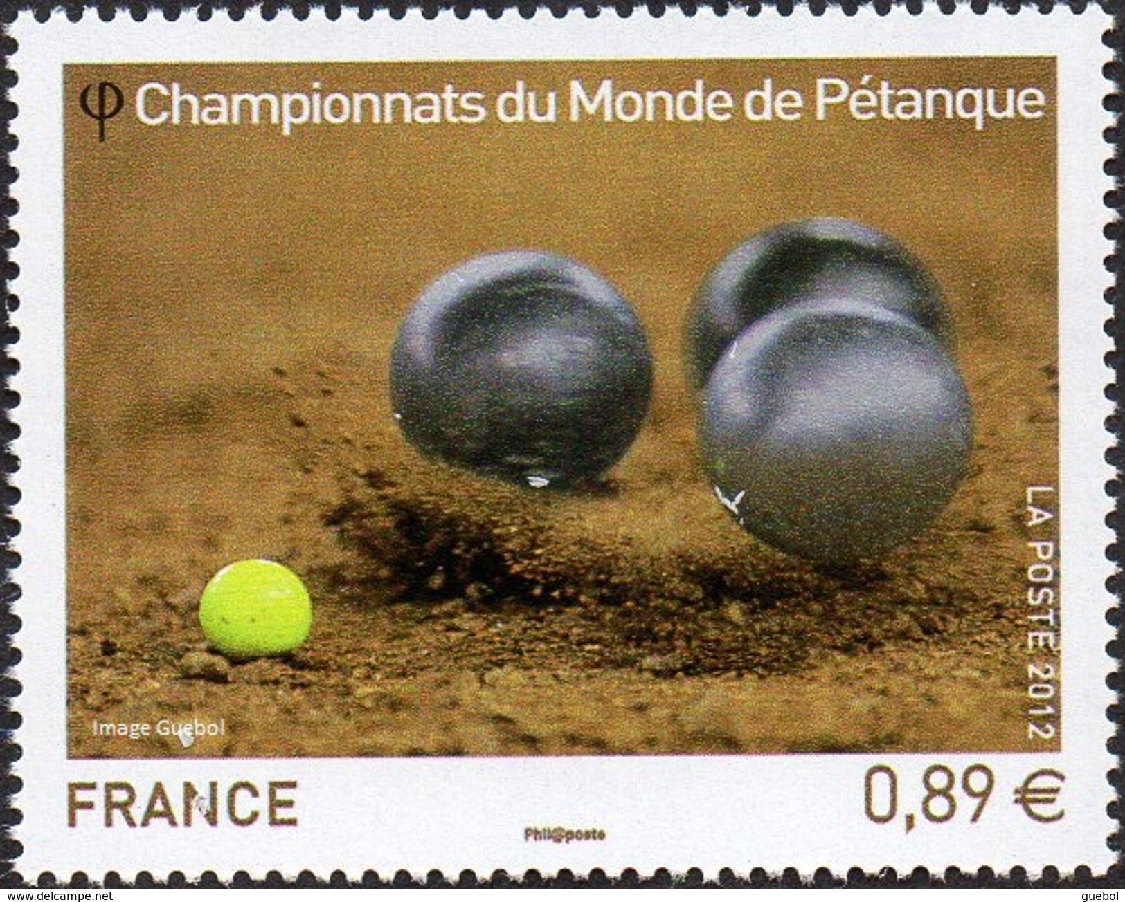 France N° 4684 ** Championnats Du Monde De Pétanque - Neufs