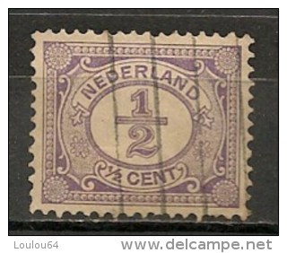 Timbres - Pays-Bas - 1896/1908 - 1/2 Cent - - Usati