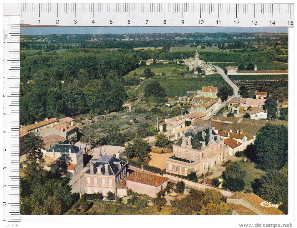 MARGAUX  -   Château  MALESCOT   -  SAINT EXUPERY  - Vue  Aérienne - Margaux