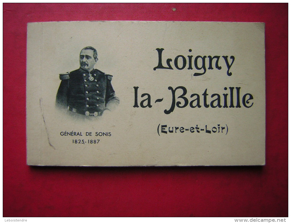 CARNET DE 12 CPSM /  CPA   LOIGNY LA BATAILLE  GENERAL DE SONIS - Loigny