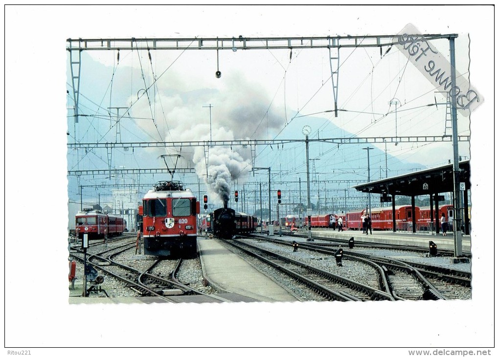 Suisse - Landquart - Gare TRAIN Locomotive - 2013 - Landquart