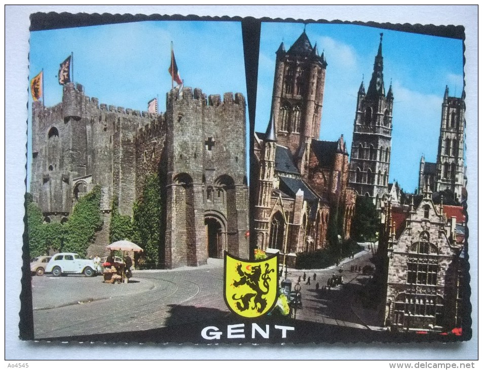 H81 Postkaart Aandenken Aan Gent - Gent