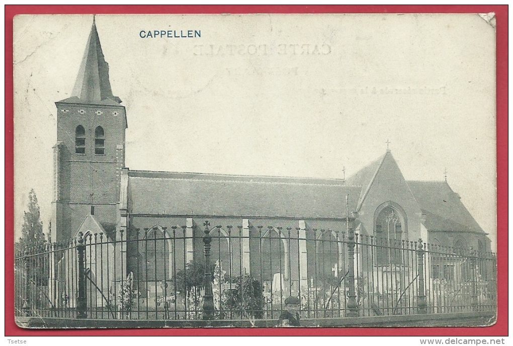 Kapellen - Kerk  1914 ( Verso Zien ) - Kapellen