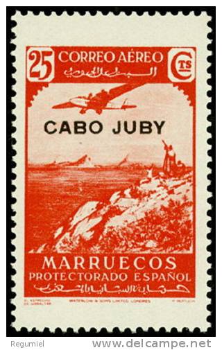 Cabo Juby 104 * Paisajes. 1938. Charnela - Cabo Juby