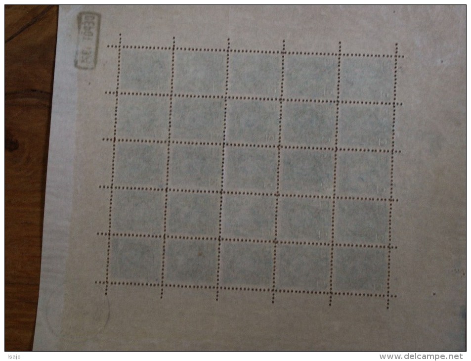 F187 à Charnières (timbres Neufs) Légère Trace De Pliure Très Beau Départ : 30,00€ - Full Sheets And Panes