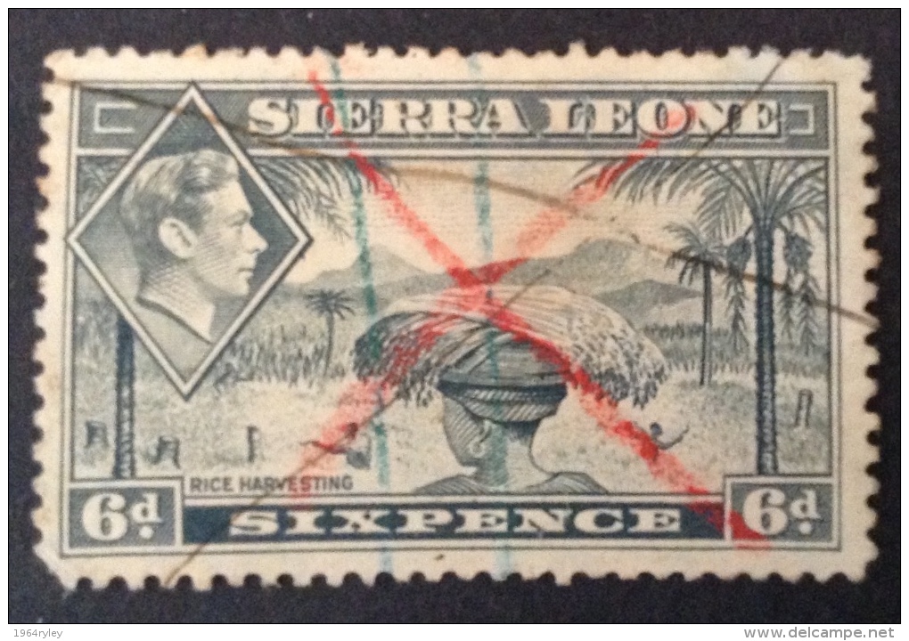 Sierra Leone Used (0) 1938-1944 Sc 180 - Sierra Leone (...-1960)