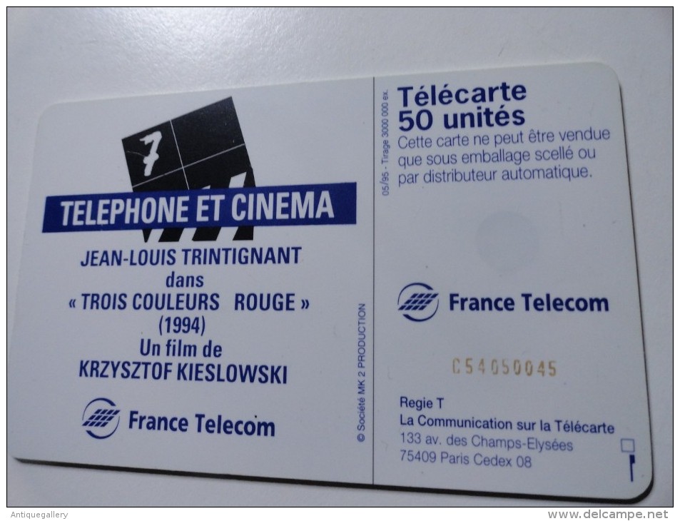 RARE : LA FILATURE SUR L'OREILLE DE TRINTIGNANT CINEMA 7 50U - Variëteiten