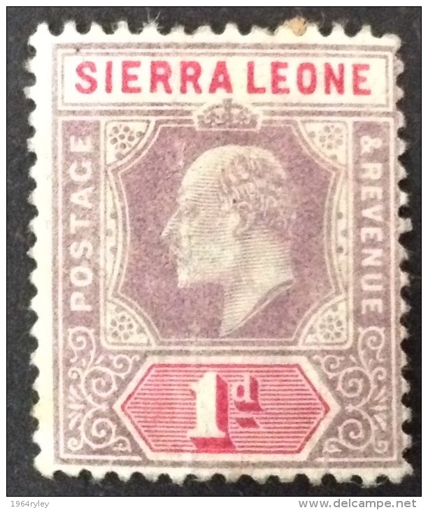 Sierra Leone Used (0) 1903 Sc 65 - Sierra Leone (...-1960)