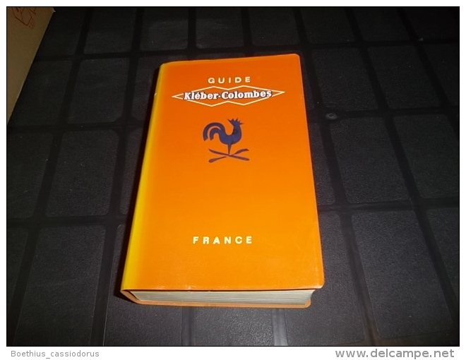 GUIDE KLEBER - COLOMBES FRANCE 1963 PARFAIT ETAT - Michelin (guides)