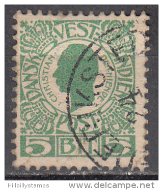 Danish West Indies   Scott No   31   Used     Year 1905 - Danemark (Antilles)