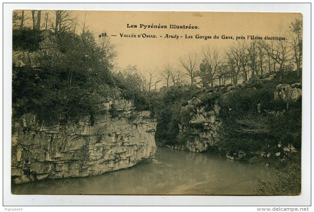 CP , 64 , ARUDY , Les Gorges Du Gave - Arudy