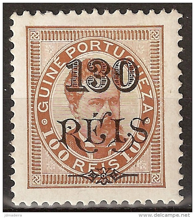 Portuguese Guine - 1902 King Carlos Surcharged - Portuguese Guinea