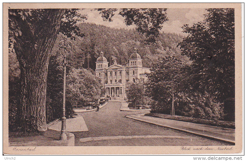 AK Marienbad - Blick Nach Dem Neubad - 1926 (10957) - Sudeten