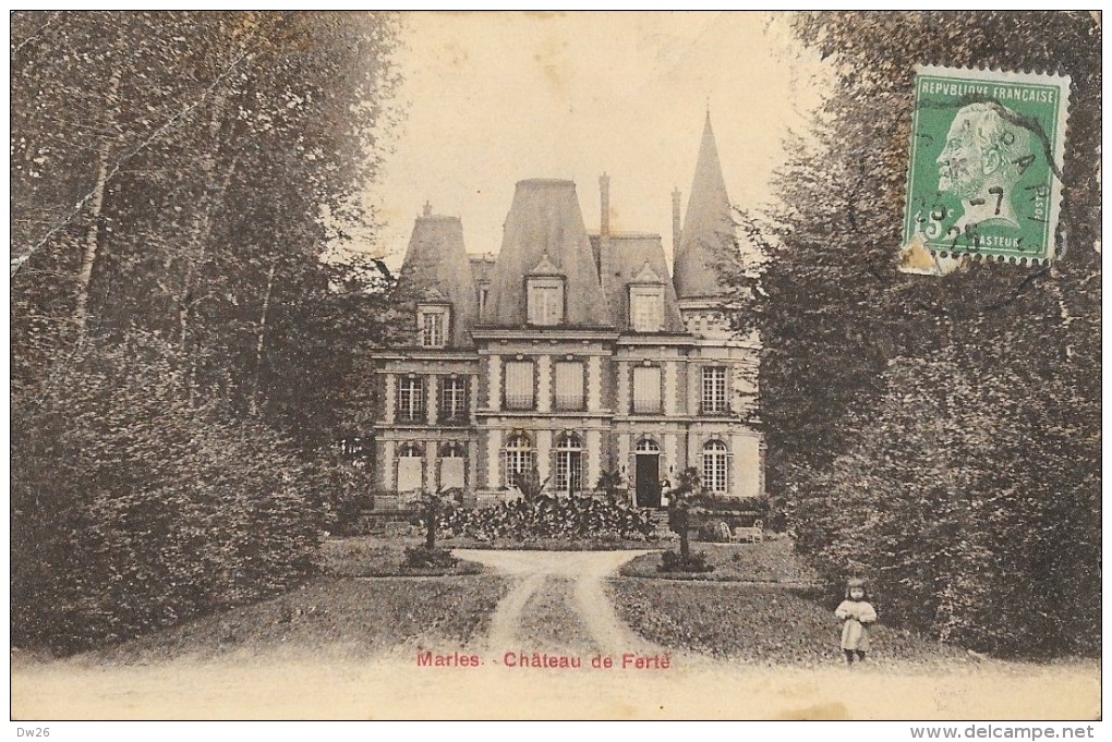 Marles-en-Brie - Château De La Ferté - Enfant Dans Le Parc - Edition A. Berger Frères - Autres & Non Classés