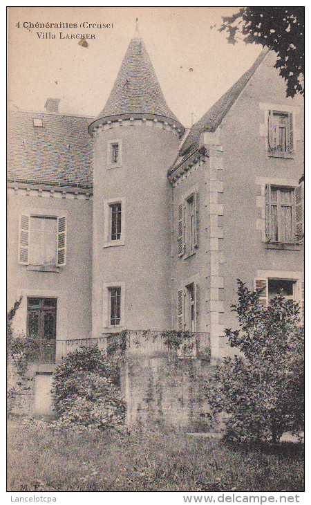 23 - CHENERAILLES / VILLA LARCHER - Chenerailles